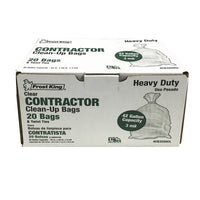 Frost King Polyethylene Resin 42 gal. Contractor Bags Twist Tie 50 L x 3 in. Thick - Deal of The Week