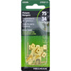 Hillman AnchorWire Brass-Plated Gold Professional Picture Hanger 75 lb. 2 pk (Pack of 10)