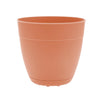 Bloem Coral Plastic UV-Resistant Bell Dayton Planter 6 Dia. in. with Saucer