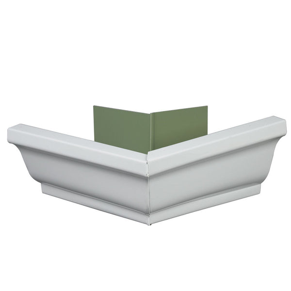 Amerimax 6 in. W X 10 in. L White Aluminum K Outside Corner (Pack of 10)