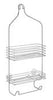 InterDesign 68766 9.5" X 3.75" X 21" Chrome Classico Shower Caddy (Pack of 4)