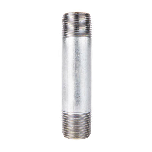 BK Products 1/8 in. MPT x 3-1/2 in. L Galvanized Steel Nipple (Pack of 5)