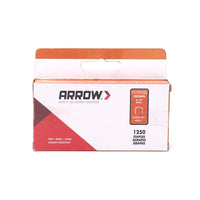 Arrow #585 3/8 in. W X 5/16 in. L 18 Ga. Power Crown Standard Staples 1250 pk - Open Box