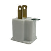 Projex Grounded 1 outlets 3 To 2 Adapter 1 pk (Pack of 25)