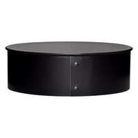 Imperial 6" D Black Steel Stove Pipe Cap – Single Wall Tee Closure