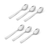 Lifetime Brands Pfaltzgraff Silver Stainless Steel Danford Teaspoon (Pack of 6) - Deal of The Week