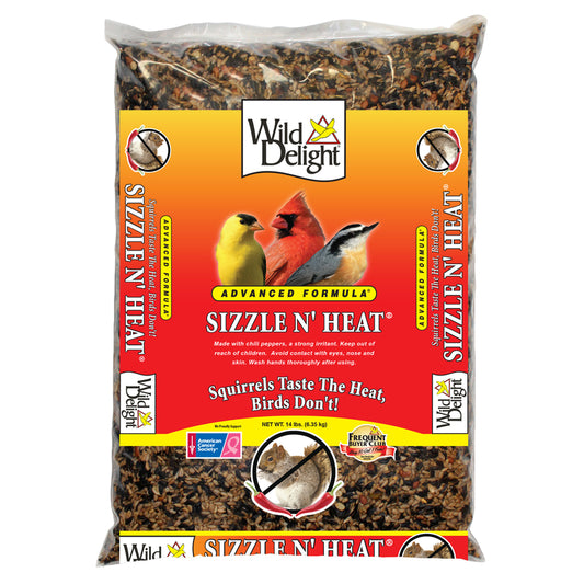 Wild Delight Sizzle N Heat Songbird Wild Bird Food Sunflower Kernels 14 lb.