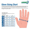 AMMEX Professional Latex Disposable Gloves X-Large Ivory Powder Free 100 pk