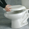 Bemis Elongated White Molded Wood Toilet Seat