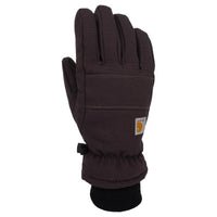 Carhartt L Cotton Duck/Synthetic Leather Black Cold Weather Gloves