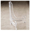 Tripar Clear Acrylic Plate Stand 7 H x 10 W in. (Pack of 6)