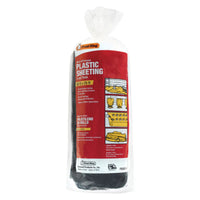 Frost King Plastic Sheeting 3 mil X 20  W X 25 ft. L Plastic Black