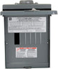 Square D HomeLine 100 amps 120/240 V 6 space 12 circuits Wall Mount Main Lug Load Center