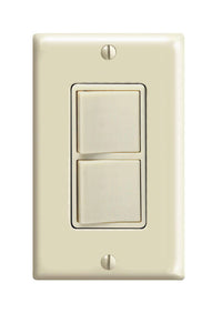 Leviton Decora 15 amps Single Pole Rocker Switch Ivory 1 pk - Deal of The Week