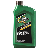 Quaker State Peak Performance 10W-40 4 Cycle Engine Multi Grade Motor Oil 1 qt. (Pack of 6)