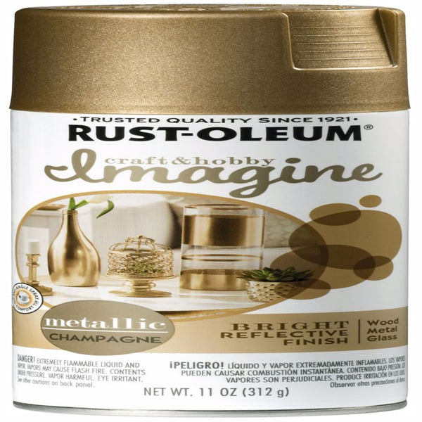 Rust-Oleum Imagine 4-Pack Gloss Metallic Gold Metallic Spray Paint