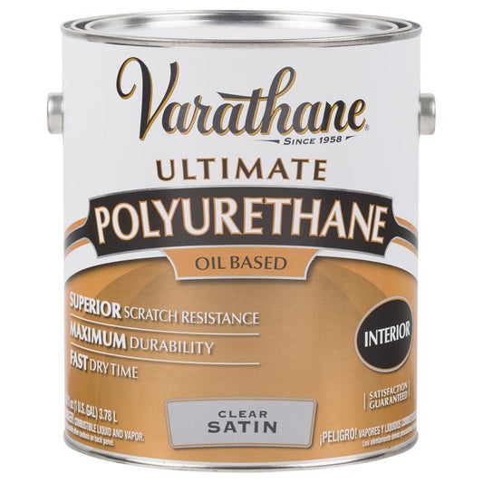 Varathane Satin Clear Poly Finish 1 gal. (Pack of 2)