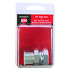 Apache Steel 3/8 in. D X 3/8 in. D Hydraulic Adapter 1 pk