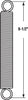 Prime-Line 6-1/2 in. L X 3/4 in. D Extension Spring 1 pk