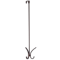 iDesign 2.5 in. H X 7.2 in. W X 25.75 in. L Steel Over The Door Hanger Holder (Pack of 4)