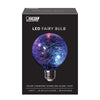 Feit G25 E26 (Medium) LED Bulb Multi-Colored 1 Watt Equivalence 1 pk