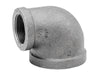 Anvil International 1-1/2 in. FPT X 1-1/4 in. D FPT Galvanized Malleable Iron 90 Degree Elbow