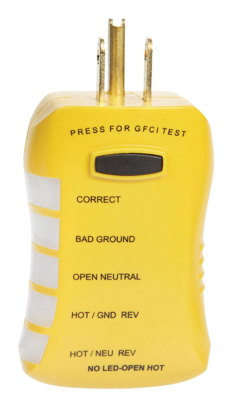 Sperry Stop Shock Led Gfci Outlet Tester
