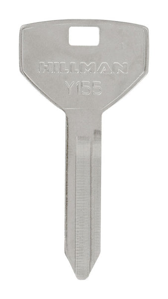 Llave tradicional Hillman para casa u oficina, llave universal en blanco individual (paquete de 10).