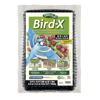 Dalen Bird-X Protective Netting 5/8 in Mesh Black 14 x 14 ft | Garden Fruit & Vegetable Protection, Easy DIY Install