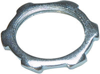 Sigma Electric ProConnex 1/2 in. Dia. Zinc-Plated Steel Electrical Conduit Locknut For Rigid/IMC 3 pk (Pack of 50)