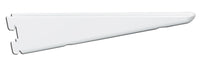 Knape & Vogt White Steel Bracket 16 Ga. 14-1/2 in. L 450 lb. (Pack of 10)