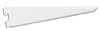 Knape & Vogt White Steel Bracket 16 Ga. 14-1/2 in. L 450 lb. (Pack of 10)