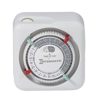 Intermatic Indoor 24 Hour Mechanical Timer 125 V White