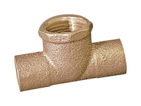 Mueller 1 in. Sweat X 1 in. D Sweat Brass Reducing Tee 1 pk