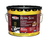 Black Jack Rubr-Seal Gloss Black Rubber Roof & Flashing Cement 2.75 gal