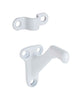 Ives by Schlage White Aluminum Handrail Bracket (Pack of 20)
