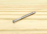 Starborn Deckfast No. 7 X 2-1/4 in. L Silver Star Trim Head Deck Screws 1 lb - Deal of The Week
