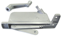 Barton Kramer Silver Aluminum Right Awning Window Operator For Security Windows