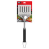 Weber Precision Wide Grill Spatula Stainless Steel 18 Inch with Soft Touch Handle for Easy Flipping