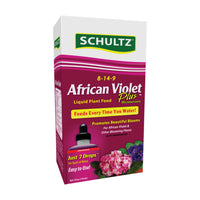 Schultz African Violet Plus Liquid Plant Food 4 oz for Blooming Plants