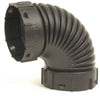Advance Drainage Systems 3 in. Snap X 3 in. D Snap Polyethylene 7 in. 90 Degree Elbow 1 pk