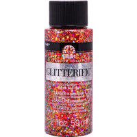 Folkart Glitterific Red Hobby Paint 2 oz. (Pack of 3)