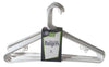 ClosetSelect Plastic Black Hanger 10 pk