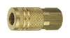 Tru-Flate Brass Quick Change Coupler 1/4 in. Female 1 pc. (Pack of 10)