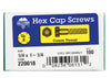 Hillman 1/4 in. D X 1-1/4 in. L Heat Treated Steel Hex Head Cap Screw 100 pk