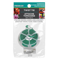 Panacea Green Plastic Plant Support Twist Tie