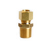 3/8 in. Compression X 3/8 in. D Male Brass Connector (Pack of 5)