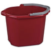 Sterilite 16 qt Bucket Red