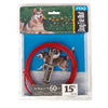 PDQ Red Tie-Out with Spring Vinyl Coated Cable Dog Tie Out Large