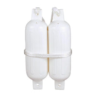 Seachoice Twin Eye White Vinyl Boat Fender